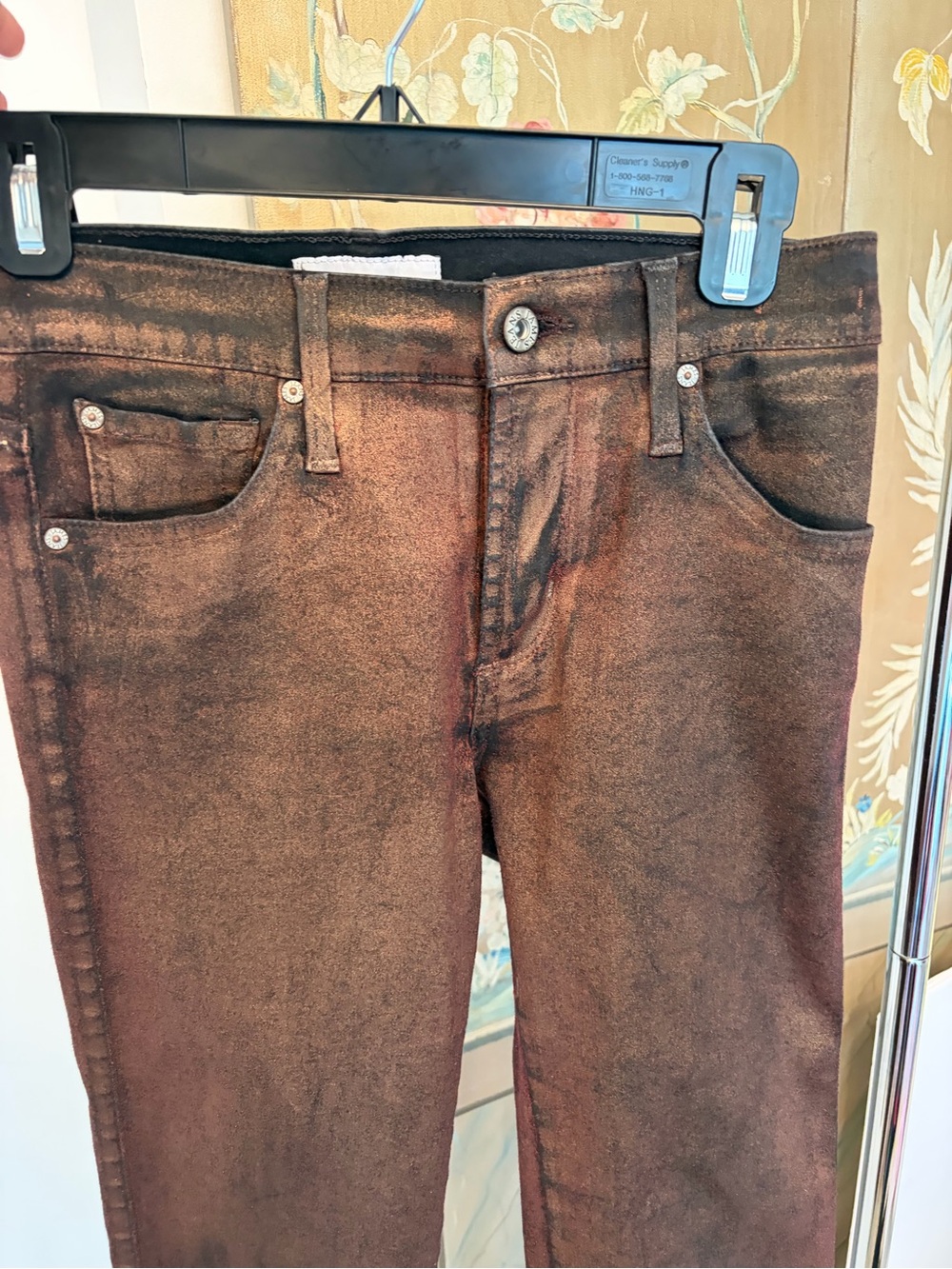 James Jeans Brown Metallic Jeans